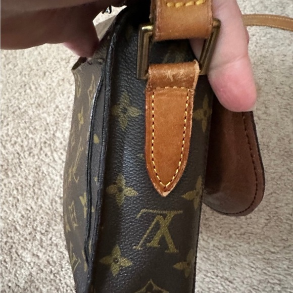 Authentic Louis Vuitton Brown Monogram Crossbody Bag - Picture 8 of 10